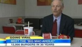 Harminc éve csak a McDonald's-ban ebédel