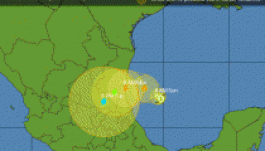 Első fokozatú hurrikán közeledik Mexikó felé