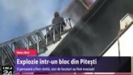 Robbanás történt egy piteşti-i tömbházban, egy gyermek meghalt