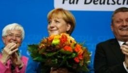 Kis híján abszolút többséget szereztek Merkelék