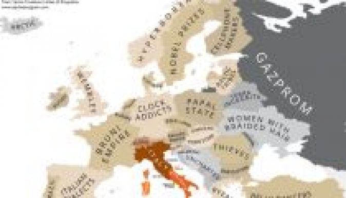 Elkészültek Európa sztereotípia-térképei