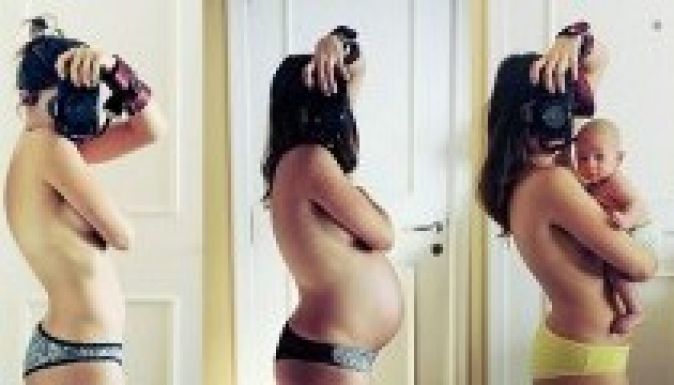 Kilenc+egy fotó a terhesség állomásairól (GALÉRIA)