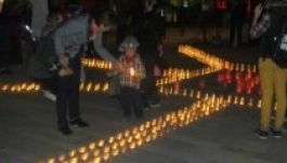 A szegényekért gyújtottak gyertyát Erdélyben