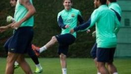 Lionel Messi két hét után felépült, újra edz