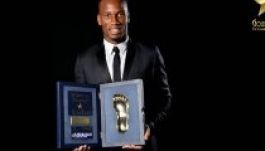 Didier Drogba kapta a Golden Foot (Aranyláb)-trófeát