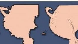 Vicces alakzatokat ihletnek az európai országok térképei