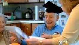 Élete álma teljesült egy 105 évesnek: végre érettségizett