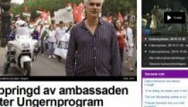 „Segítő szándékkal” telefonált be a magyar nagykövet a svéd köztévébe