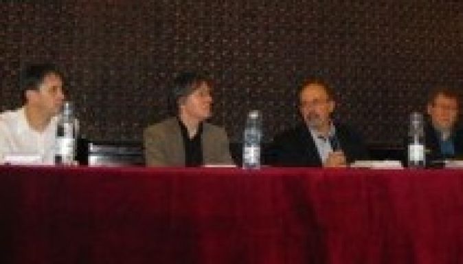 A magyar költészet estje a Marosvásárhelyi Nemzetközi Könyvvásáron