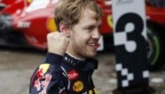 Vettel nyerte a Brazil Nagydíjat, ez immár a 9. győzelme