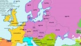 Kilenc szó, kilenc európai etimológiai térkép (GALÉRIA)