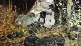 Felismerhetetlen volt a gépkocsi a baleset után