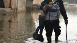 Szennyvízben úszik Gáza