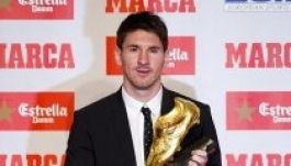 Újabb Aranycipővel gazdagodott Lionel Messi trófeagyűjteménye