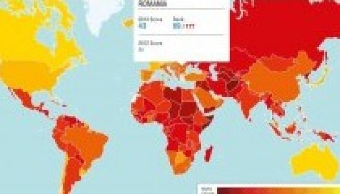 TI-jelentés: Románia a világ 69. legkorruptabb országa