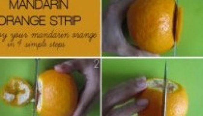 Így kell hatékonyan felbontani egy mandarint