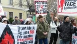 Több száz csendőrrel verték szét a tüntetést Pungeşti-ben