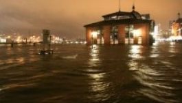 Hamburgban tetőzött a Xaver orkán okozta vihardagály