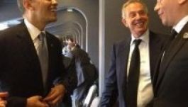 Obamával cseverészett Dél-Afrikában Victor Ponta