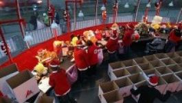 Ötszáz adományt indított pénteken Erdélybe a Mikulásgyár