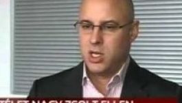 Kipakol az Erdély TV-ben Nagy Zsolt