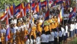 Szerzetesek tüntettek: ellopták Kambodzsa egyetlen Buddha-ereklyéjét