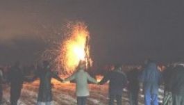 Fénylánccal ünneplik a téli napfordulót