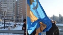 Újra lobog a székely zászló Csíkszeredában