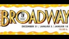 Broadway-hangulat szilveszterkor a kolozsvári magyar operában