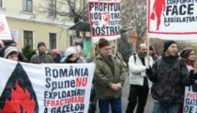 Folytatódik a palagáz-kitermelés elleni tiltakozás