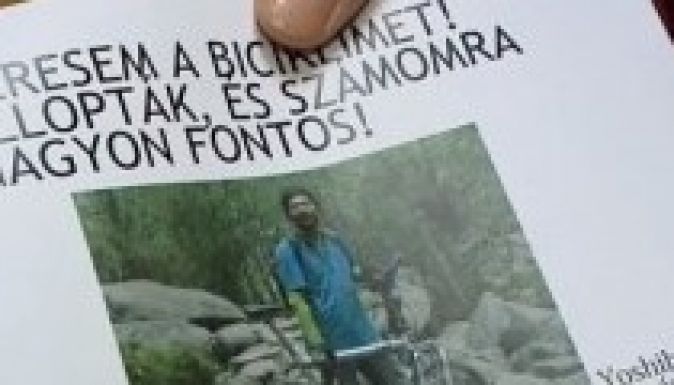 Ukrajnát és Romániát is megjárta, de Pesten lopták el a világutazó biciklijét