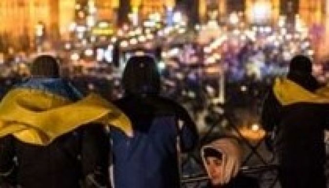 Behatoltak az ukrán tüntetők az igazságügyi minisztériumba