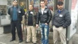 Roma ellenőr a roma utasoknak a nagybányai buszokon