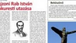 Az asszimiláció ellen küzd a Bukaresti Magyar Élet