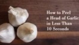 Zseniális módszer a fokhagyma megpucolására (VIDEÓ)