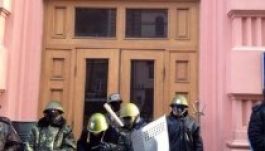 Több nyugat-ukrajnai megye már a tüntetők kezére került