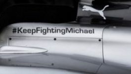 Így üzen a Mercedes Forma-1-es istálló Michael Schumachernek