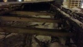 Súlyosan megrongálta a hóvihar a bukaresti Zsidó Színház épületét