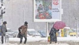 Sarki hideg váltja a hóviharokat Romániában