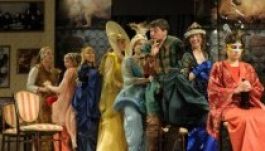 Sztánai farsangozók a Nem élhetek muzsikaszó nélkül című előadáson