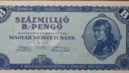 Hiperinfláció: Magyarország a világcsúcstartó