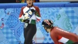 A szervezők felköszöntötték Szocsiban a születésnapos Kónya Zsófiát