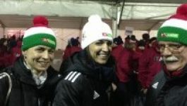 Székely zászló és kalocsai minta a magyar olimpikonokon