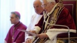 Már előre megírta XVI. Benedek pápa lemondó nyilatkozatát