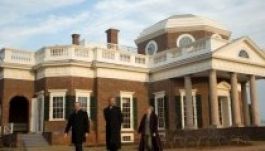 Obama és Hollande felkereste a „frankofón” Jefferson birtokát