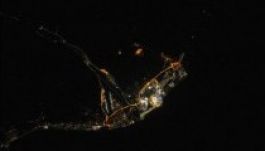 Így világítanak szocsi olimpia fényei az űrből