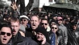 Robbanékony a helyzet a Krím-félszigeten