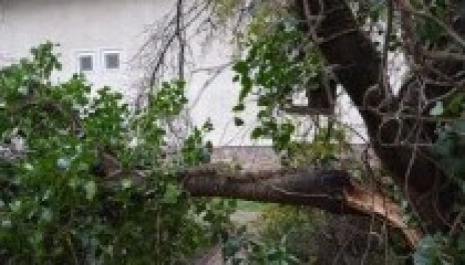 Megérkezett az ítéletidő, óránként 90 km-nél erősebb szelet mértek