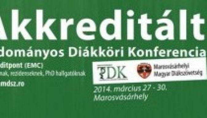 Március végén lesz a MOGYE-n az egészségügyi TDK