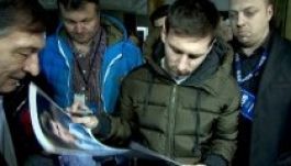 Messit „szétszedték” a román szurkolók Bukarestben (VIDEÓ)